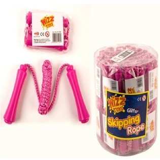 Corda per saltare rosa in tubo (47 pz.)