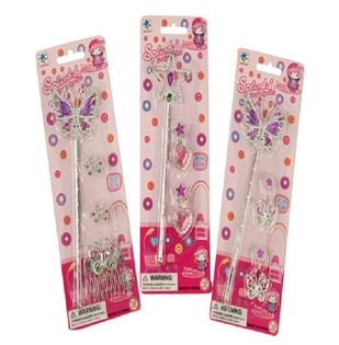 SPLENDID Set Bacchetta Magica per Bambina su Cartoncino (12 pz.)