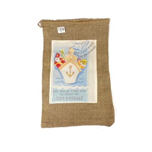Sacco in Juta Medio San Nicola / Babbo Natale (2 pz.)
