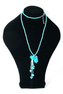 Collana Buddha Turchese Stile Ibiza (1 pz)