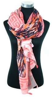Sciarpa Stile Ibiza Rosa (1 pz.)