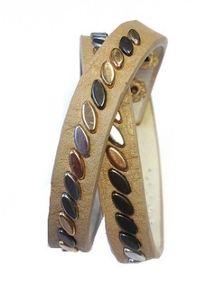 Braccialetto Stile Ibiza Taupe (1 pz)