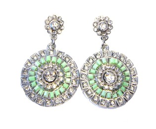Orecchini Stile Ibiza Verde Menta (1 pz)