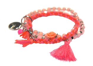 Bracciale a 3 strati Rosa (1 pz.)