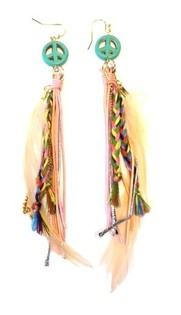 Orecchini Stile Ibiza Peace (1 pz)