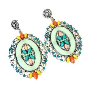 Orecchini Turchese (1 pz.) - Stile Ibiza