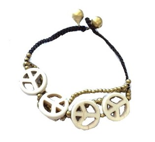 Bracciale Ibiza Crema Peace (1 pz.)