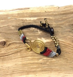 HANDMADE ORIGINALS Braccialetto Nero (1 pz)