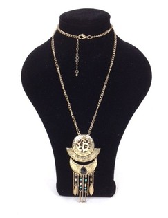 Collana Stile Ibiza con Stampa Tigrata (1 pz)