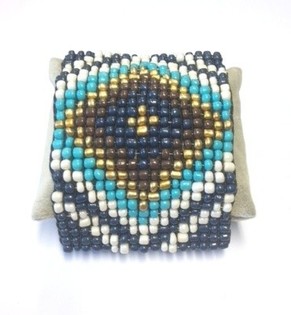 Bracciale Azteco Blu (1 pz.)