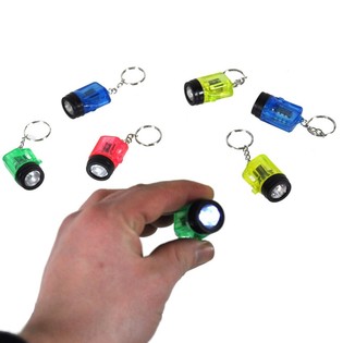 Mini Torce Portachiavi (96 pz)