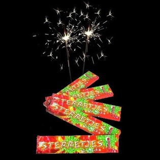STELLINE SCINTILLANTI 16 CM - 8 CONFEZIONI DA 10 PEZZI