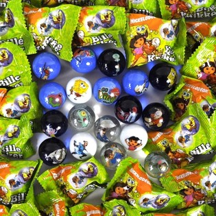 BIGLIE CON LICENZA - NICKELODEON DORA, SPONGEBOB, AVATAR (96 pz.)