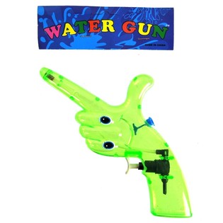 Pistola ad acqua mano verde 22 cm (12 pz.)