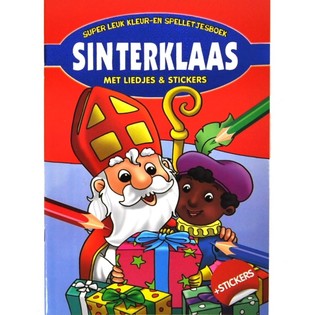 Libro da Colorare e Giochi di San Nicola (10 pz)