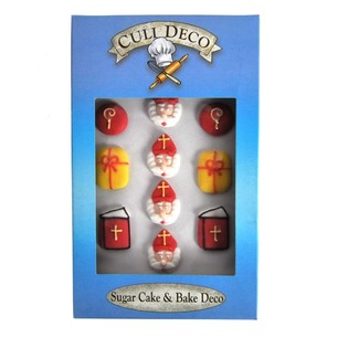 Decorazioni Commestibili per Cupcake di Sinterklaas (12 pz.)