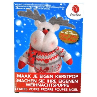 CREA IL TUO PUPAZZO DI NATALE IN PELUCHE (6 pz.)