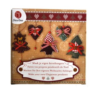 Set 5 Pezzi Crea i tuoi Addobbi Natalizi - Modello 1 (6 pz.)