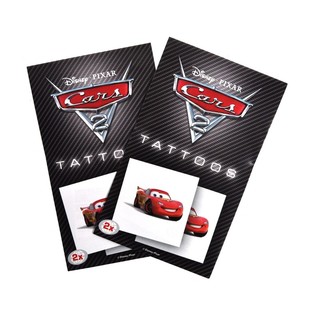 ADESIVI PER TATUAGGI DISNEY CARS 2 (50 pz.)