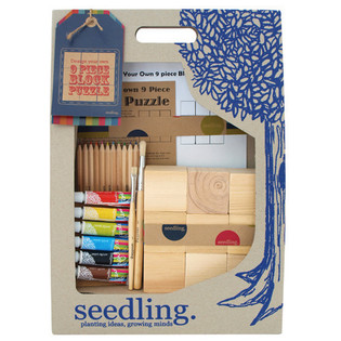 Kit Creativo Seedling - Progetta il tuo Puzzle di Blocchi da 9 Pezzi