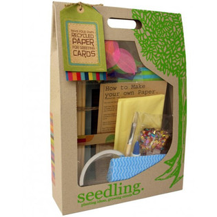 Set Creativo SEEDLING - Crea le Tue Cartoline in Carta Riciclata
