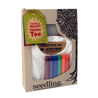 KIT SEEDLING - CREA LA TUA T-SHIRT JUNIOR 1-2 ANNI (2 pz.)