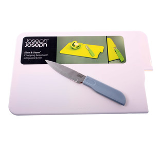 JOSEPH JOSEPH - TAGLIERE SLICE & STORE CON COLTELLO INTEGRATO (1 pz.)