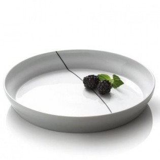 MENU - TEGLIA PER QUICHE BLACK CONTOUR 26 CM (1 pz.)