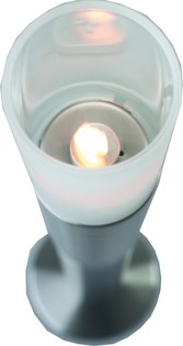 PATENT - Lampada a olio Slimline 18,5 cm (1 pz.)
