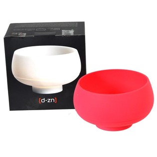D-ZN - Portacandela Reversibile in Silicone - Rosso (1 pz.)