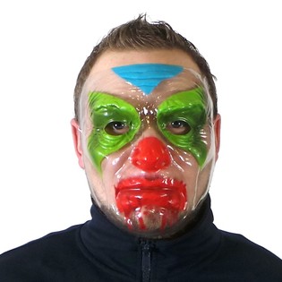 Maschera da Clown Horror (6 pz.)
