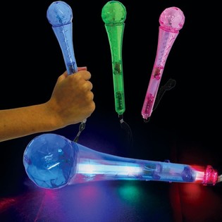Microfono Giocattolo Luminoso LED (12 pz.)