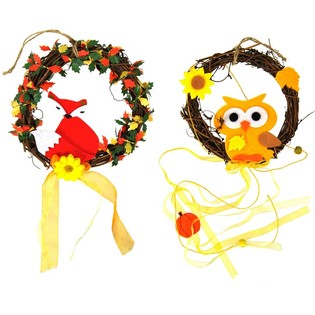 Corona Decorativa con Animali (24 pz.)