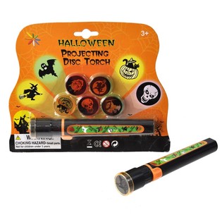 Torcia da proiezione di Halloween su scheda (con 6 testine)
