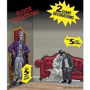 MEGA DECORAZIONE DA PARETE HORROR (9 pz.)