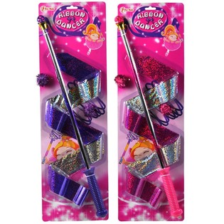 Nastro da Ginnastica Ritmica con Bacchetta su Cartoncino (2 pz.)