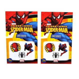 Tatuaggi Marvel in 3 pezzi - Modello: Spider-Man (50 pz.)