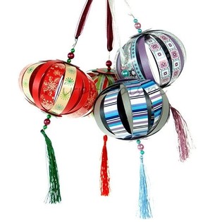 Kit Creativo Grandi Palline di Natale da Appendere (12 pz.)