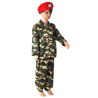 COSTUME MILITARE PER BAMBINI - TAGLIA 8