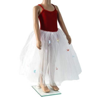 VESTITO ROSSO/BIANCO PER BAMBINI - TAGLIA 6