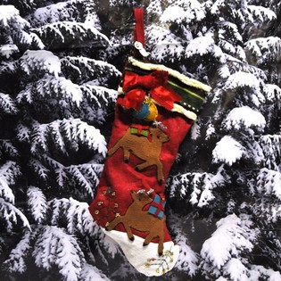 CALZE DI NATALE DI LUSSO (4 pz.)