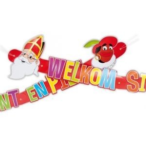 Ghirlanda di Benvenuto Sint e Piet 124 cm (12 pz.)