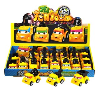 VEICOLI DA CANTIERE BUMPIE IN DISPLAY (24 pz.)