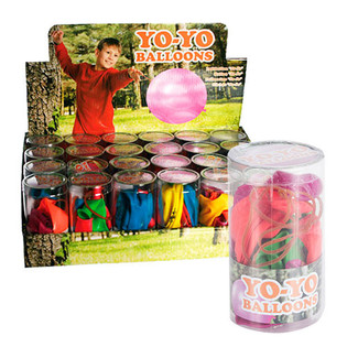 **BESTSELLER** 3 PALLONCINI PUNCH BALL IN TUBO (24 tubi da 3 pz)