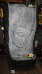 Grande Statua Decorativa Buddha con Cascata (1 pz)