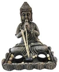 Buddha Decorativo con Candela e Incenso (1 pz.)
