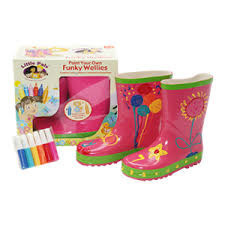 FUNKY WELLIES - COLORA I TUOI STIVALI - ROSA / TAGLIA: 30