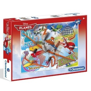 Puzzle Clementoni Disney Planes - 100 Pezzi (6 pz.)