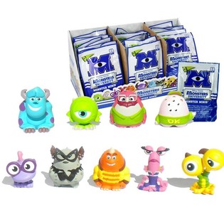 DISNEY PIXAR MONSTERS UNIVERSITY MINI FIGURE IN DISPLAY (24 pz)