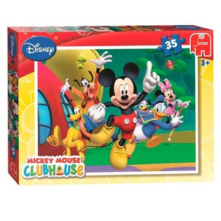 Puzzle Jumbo Disney Mickey Mouse Clubhouse Saltando 35 Pezzi (3 pz.)